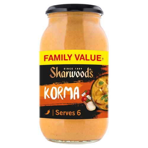Sharwood's Indian Korma Curry Cooking Sauce 720g