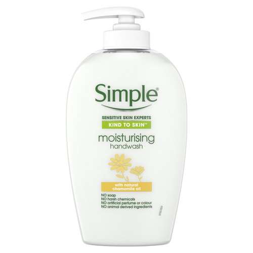 Simple Moisturising Hand Wash With Chamomile Oil  250ml thumbnail 2