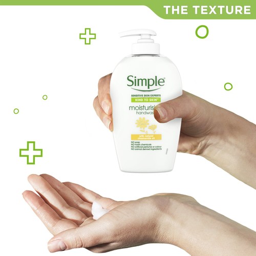 Simple Moisturising Hand Wash With Chamomile Oil  250ml thumbnail 4