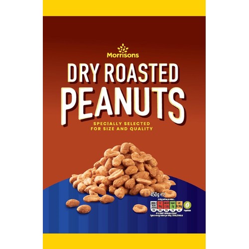 Morrisons Dry Roasted Peanuts 
