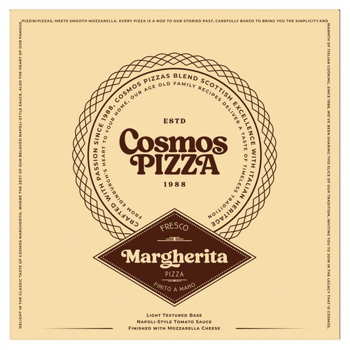 Cosmo's Hand Finished Pizza Margherita