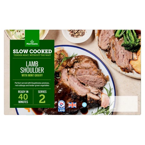 Morrisons British Slow Cooked Lamb Shoulder with Mint Gravy 360g