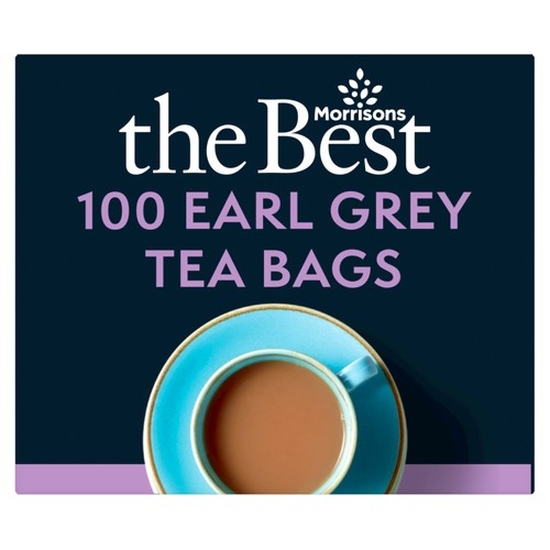 Morrisons The Best Earl Grey Tea Bags 100's