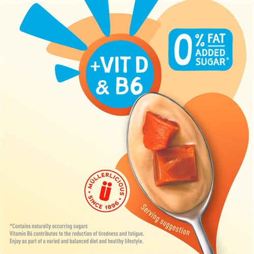Muller Light Toffee Fat Free Yogurt 160g thumbnail 2