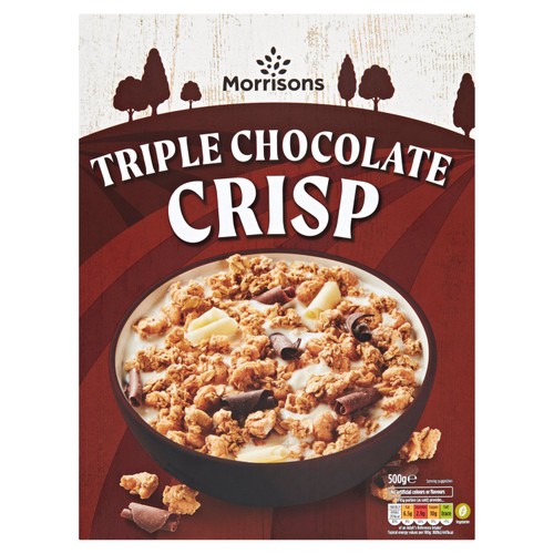 Morrisons Triple Chocolate Crisp