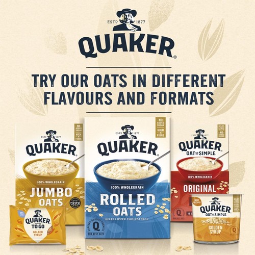 Quaker Jumbo Porridge Oats  thumbnail 2