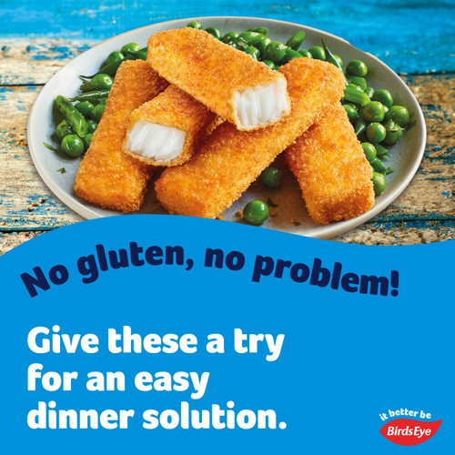 Birds Eye 12 Gluten Free Breaded Fish Fingers 360g  thumbnail 2