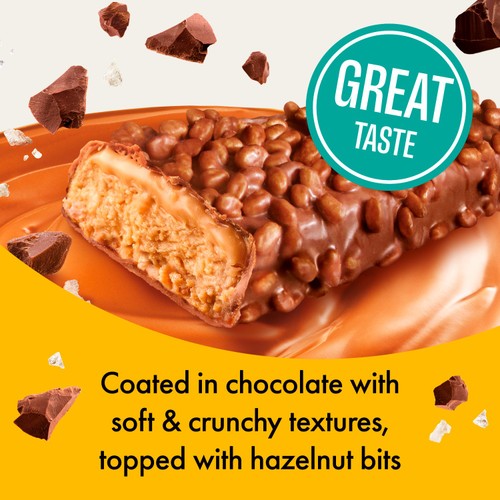 FULFIL Chocolate Salted Caramel Flavour Vitamin & Protein Bar 40g thumbnail 3