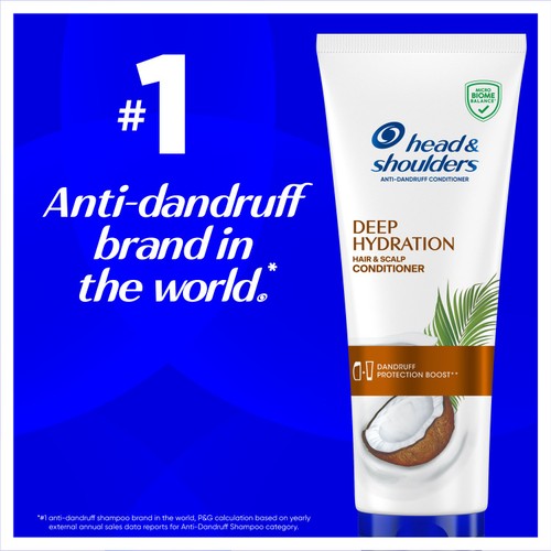 Head & Shoulders Deep Hydration Coconut Oil Conditioner thumbnail 2