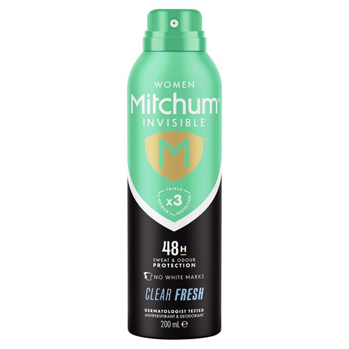 Mitchum Invisible Women Clear Fresh Antiperspirant & Deodorant 