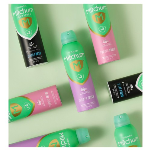 Mitchum Invisible Women Clear Fresh Antiperspirant & Deodorant  thumbnail 3