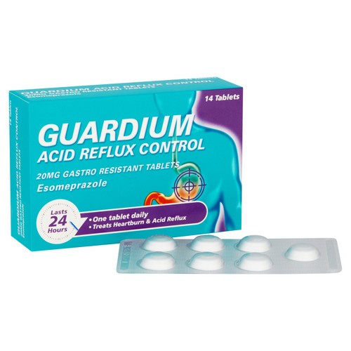 Guardium Acid Reflux Control Gastro Resistant Tablets thumbnail 2