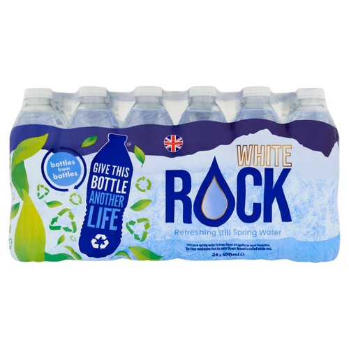 White Rock Spring Water 24x500ml