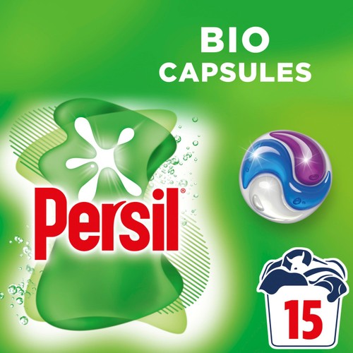 Persil 3-In-1 Bio Washing Capsules 15 Washes