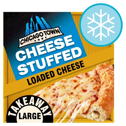 Chicago Town Cheese Pizza Cheesy Stuffed Crust Takeaway