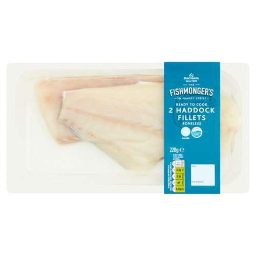 Morrisons 2 Haddock Fillets