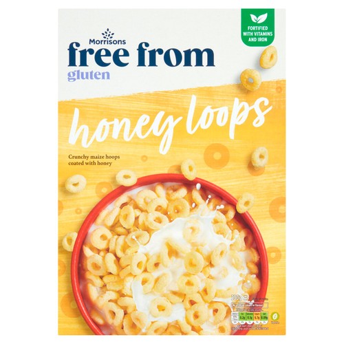 Morrisons Free From Honey Loops Cereal