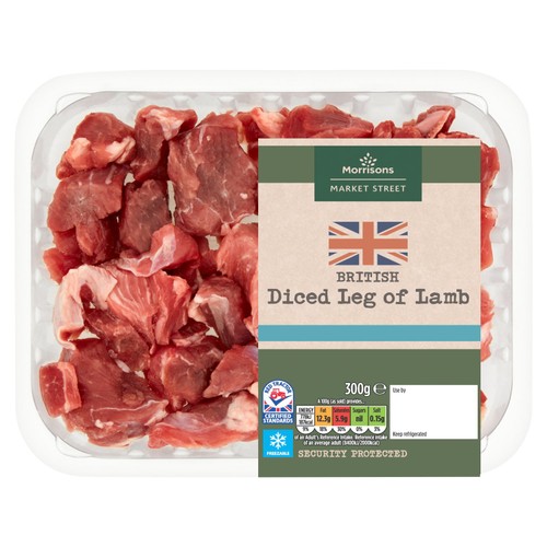 Morrisons British Diced Leg Of Lamb 300g thumbnail 2