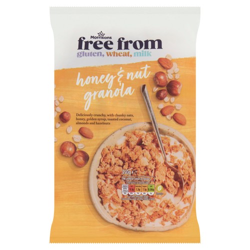 Morrisons Free From Gluten Honey & Nut Granola 350g