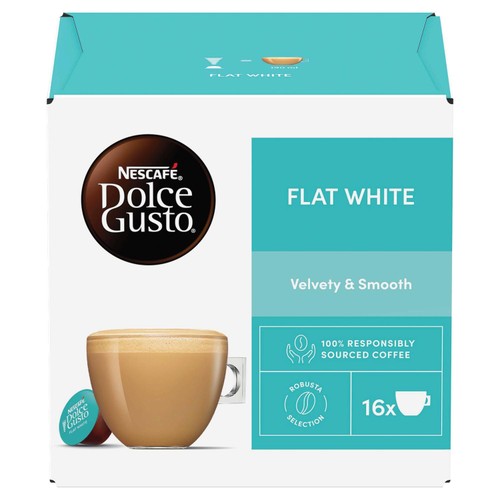 Nescafe Dolce Gusto Flat White Pods 16