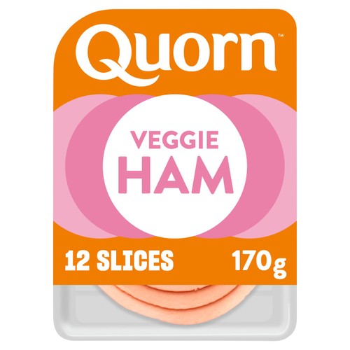 Quorn Ham Vegetarian Deli Slices x12 170g