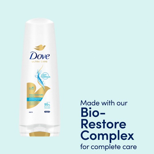 Dove Daily Moisturiser Light Conditioner 350ml thumbnail 3