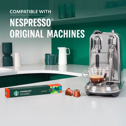Starbucks by Nespresso Single-Origin Colombia Espresso Coffee Pods x10 thumbnail 4