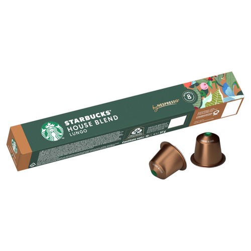 Starbucks by Nespresso House Blend Coffee Pods x 10 thumbnail 5