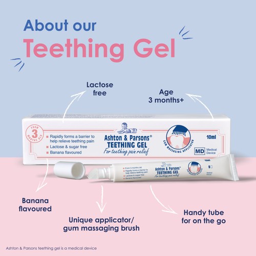 Ashton & Parsons Teething Gel 3+ Months 10Ml thumbnail 4