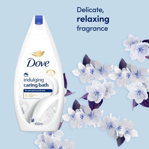 Dove Caring Bath Indulging Cream  450ml thumbnail 3