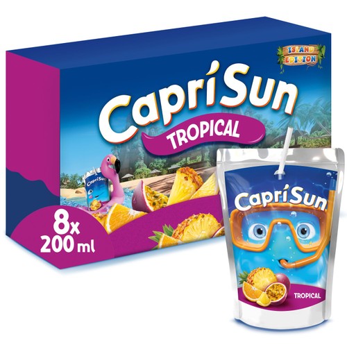 Capri-Sun Tropical 8 x 200ml Kids' Juice Drink