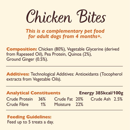 Lily's Kitchen Chomp - Away Chicken Bites thumbnail 3