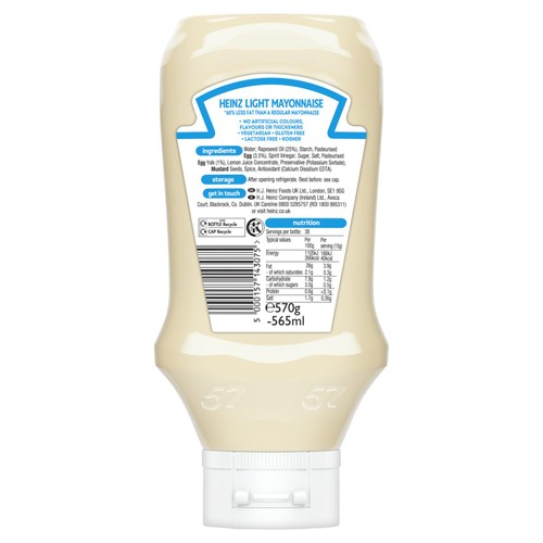 Heinz Seriously Good Light Mayonnaise  thumbnail 3