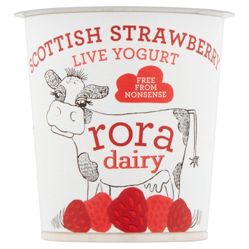 (S) Rora Dairy Scottish Strawberry Yogurt 