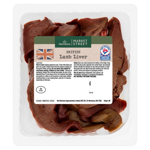 Morrisons British Lamb Liver thumbnail 2