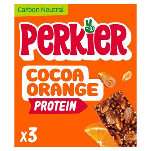 Perkier Cacao Orange Protein Bars 3 x 35g