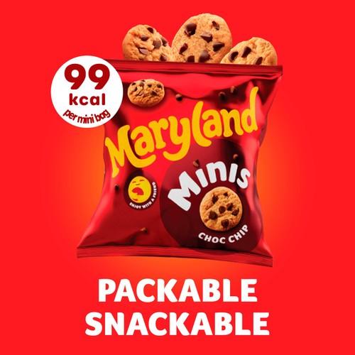 Maryland Cookies Minis Chocolate Chip 6 Multipacks thumbnail 2