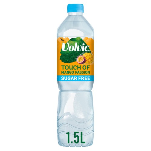 Volvic Touch Of Fruit Sugar Free Mango & Passion Fruit Still Water 1.5L