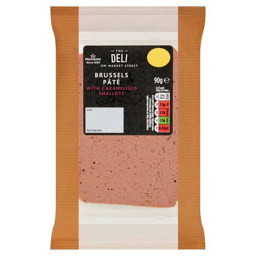 Market Street Brussels Pate With Shallots