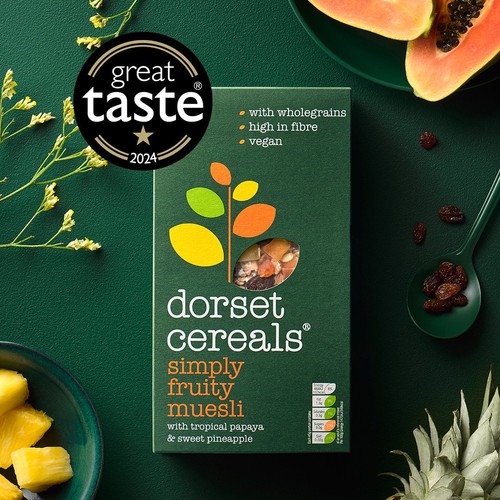 Dorset Cereals Simply Fruity Muesli Breakfast Cereal 630g thumbnail 6