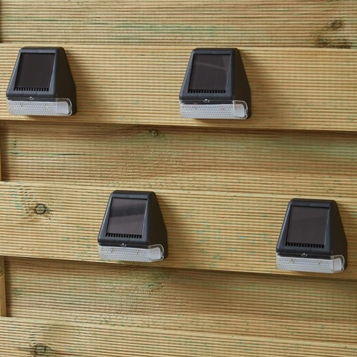 Morrisons Wall, Fence & Post Lights 4 Pack