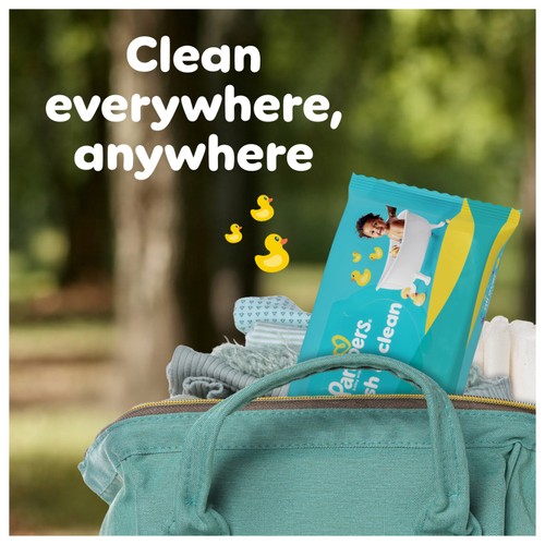 Pampers Fresh Clean Baby Wipes thumbnail 2