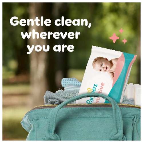 Pampers Sensitive Baby Wipes thumbnail 5