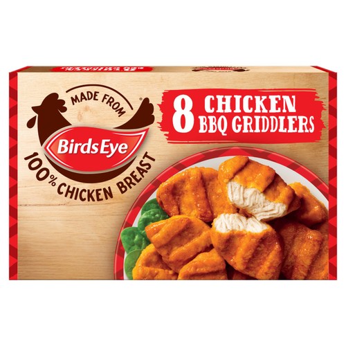 Birds Eye 8 Chicken BBQ Griddlers 204g