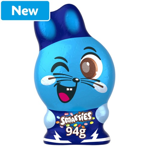 Smarties Milk Chocolate Hollow Easter Bunny Figure 94g