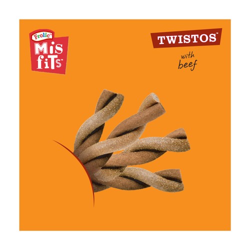 Misfits Twistos Dog Treats with Beef thumbnail 4
