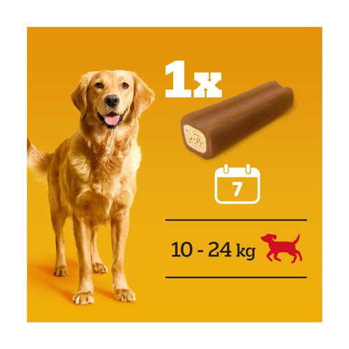 Pedigree Jumbone Adult Medium Dog Treat Chicken & Lamb 2 Chews thumbnail 4