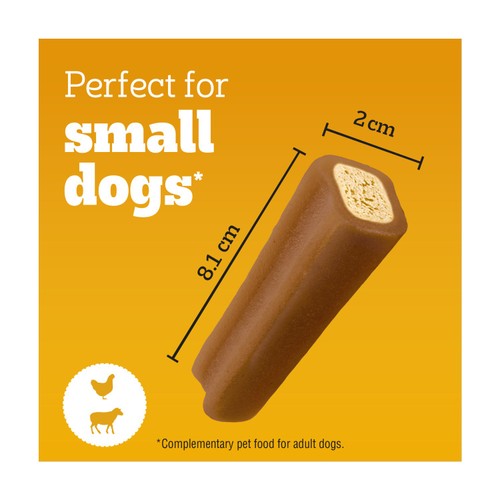 Pedigree Jumbone Mini Adult Small Dog Treats Chicken & Lamb 4 Chews thumbnail 2