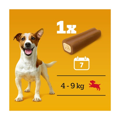 Pedigree Jumbone Mini Adult Small Dog Treats Chicken & Lamb 4 Chews thumbnail 4