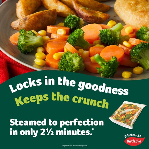 Birds Eye Steamfresh 4 Family Favourite Mix Steam Bags 540g thumbnail 2